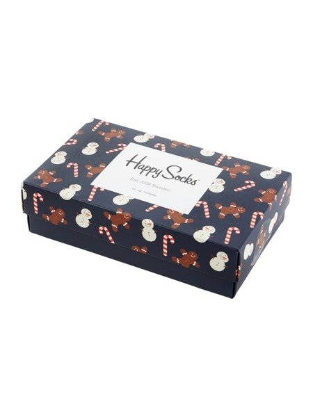 Giftbox XMAS (3-pak) skarpetki Happy Socks SXGIN08-6500